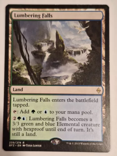 Lumbering Falls