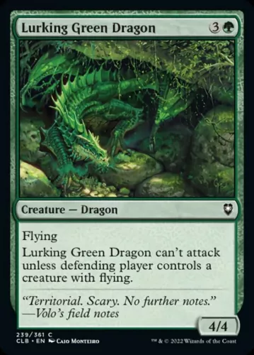 Lurking Green Dragon #