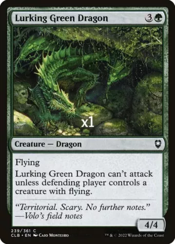 Lurking Green Dragon #