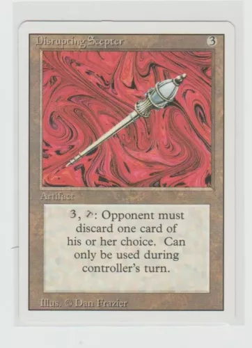 Disrupting Scepter