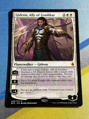 Gideon, Ally of Zendikar
