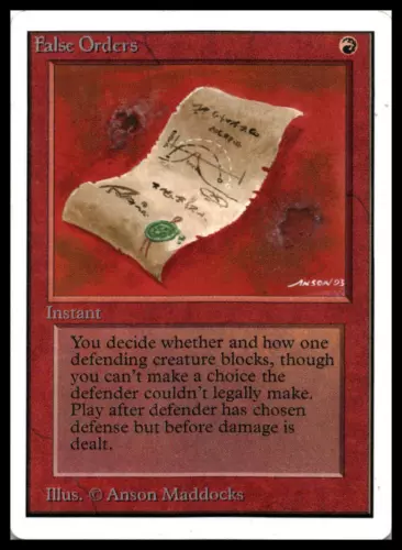 False Orders #