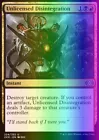 Unlicensed Disintegration