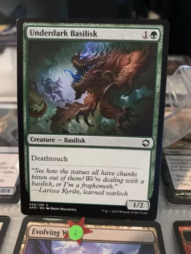 Underdark Basilisk [Foil] #