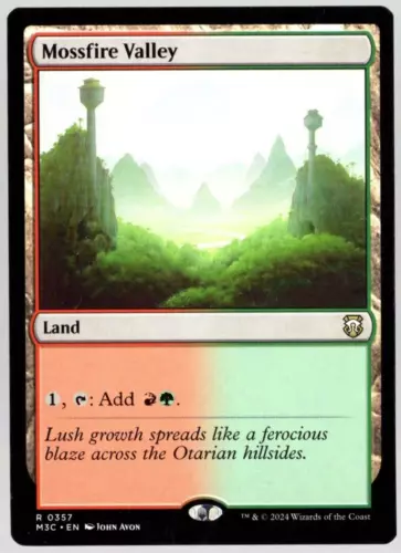 Mossfire Valley [Foil] #