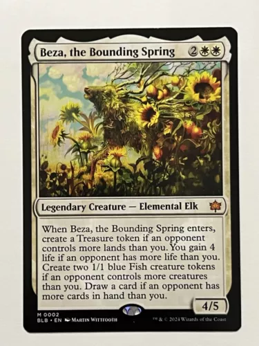Beza, the Bounding Spring #
