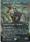 Ink-Eyes, Servant of Oni