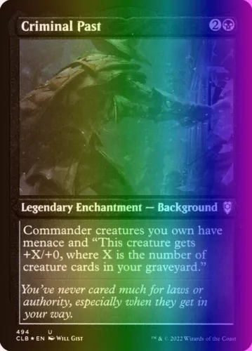 Criminal Past [Foil] #