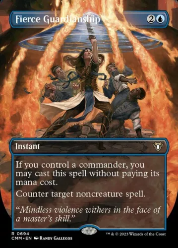 Fierce Guardianship [Borderless Foil] #
