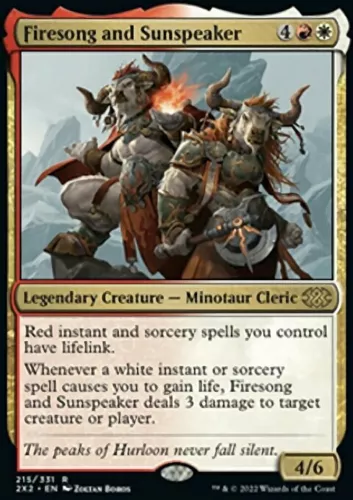 Firesong and Sunspeaker #