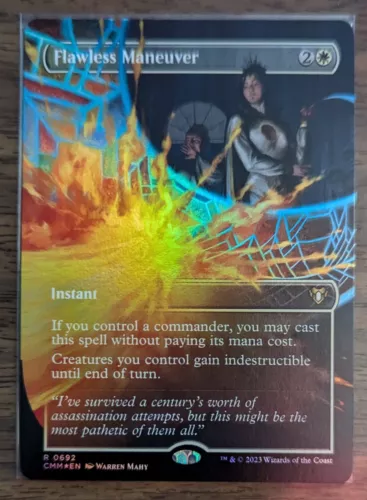 Flawless Maneuver [Borderless Foil] #