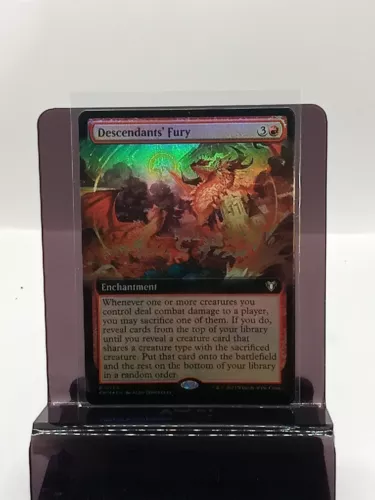Descendants' Fury [Extended Art Foil] #