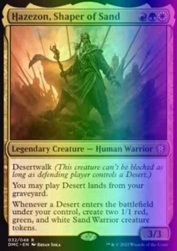Hazezon, Shaper of Sand #
