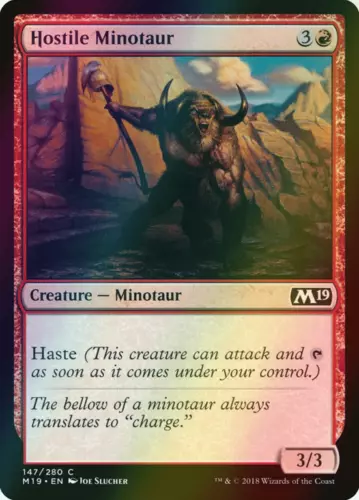 Hostile Minotaur