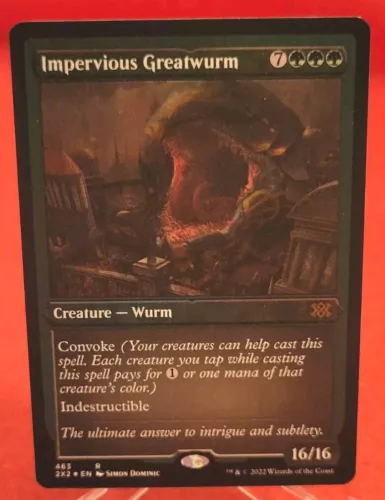 Impervious Greatwurm [Etched Foil] #