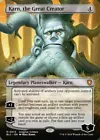 Karn, The Great Creator [Borderless Foil] #
