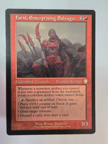 Farid, Enterprising Salvager