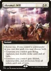 Akroma's Will [Extended Art Foil] #