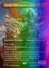 Alesha, Who Laughs at Fate #