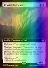 Crystal Barricade #