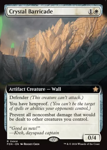 Crystal Barricade #