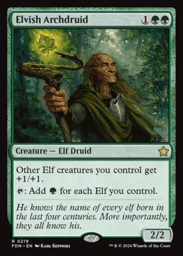 Elvish Archdruid #