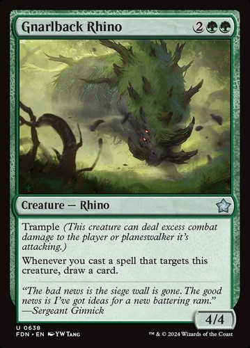 Gnarlback Rhino #