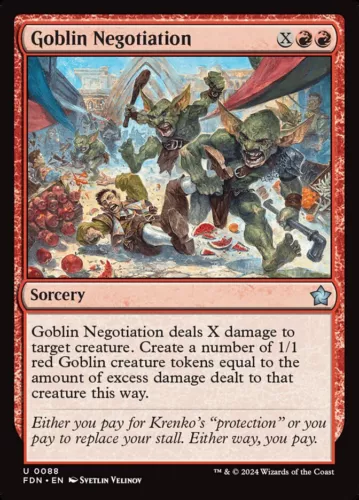 Goblin Negotiation #