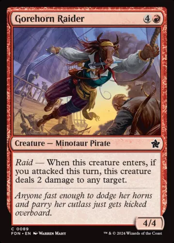Gorehorn Raider #