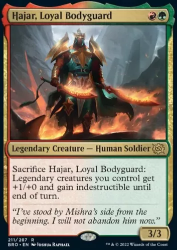 Hajar, Loyal Bodyguard #