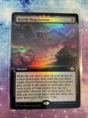 Hostile Negotiations [Extended Art] #