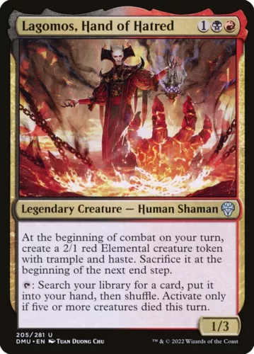 Lagomos, Hand of Hatred #