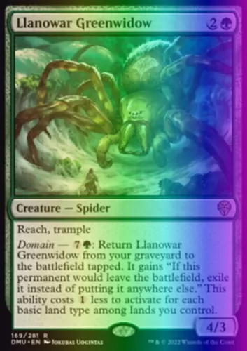 Llanowar Greenwidow #