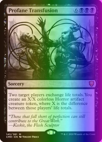 Profane Transfusion