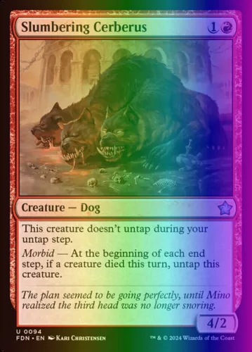 Slumbering Cerberus #