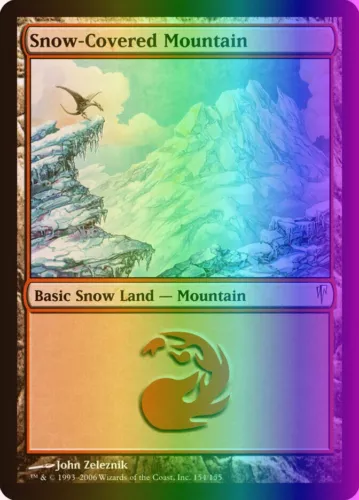 Snow-Covered Mountain [Foil] #
