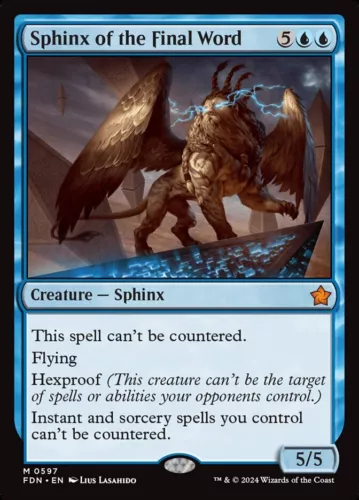 Sphinx of the Final Word #
