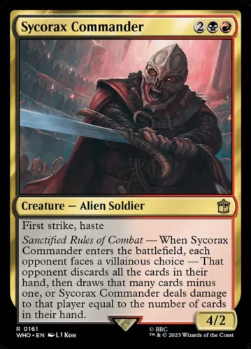 Sycorax Commander #