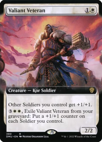 Valiant Veteran [Extended Art] #
