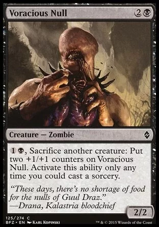 Voracious Null #