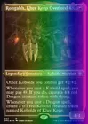 Rohgahh, Kher Keep Overlord [Etched Foil] #