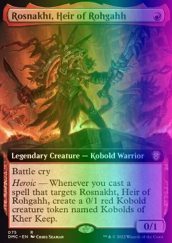 Rosnakht, Heir of Rohgahh [Extended Art] #
