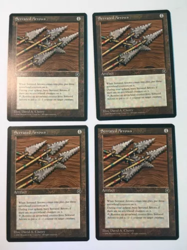 Serrated Arrows