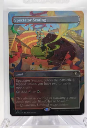 Spectator Seating [Borderless Foil] #