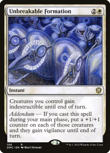 Unbreakable Formation #