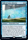 Wall of Stolen Identity