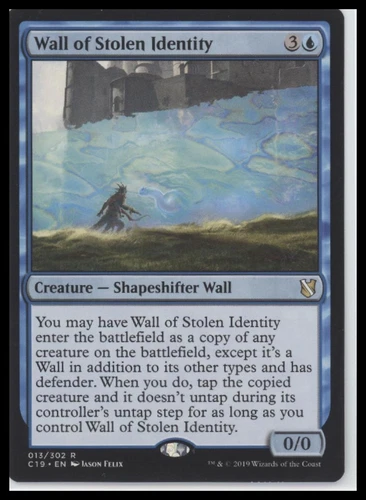 Wall of Stolen Identity