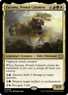 Zacama, Primal Calamity [Borderless Foil] #