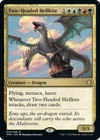 Two-Headed Hellkite [Extended Art] #