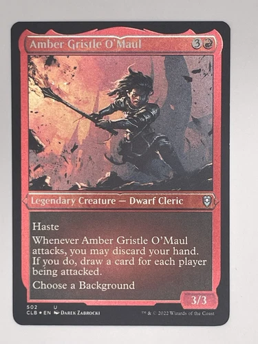 Amber Gristle O'Maul [Foil] #